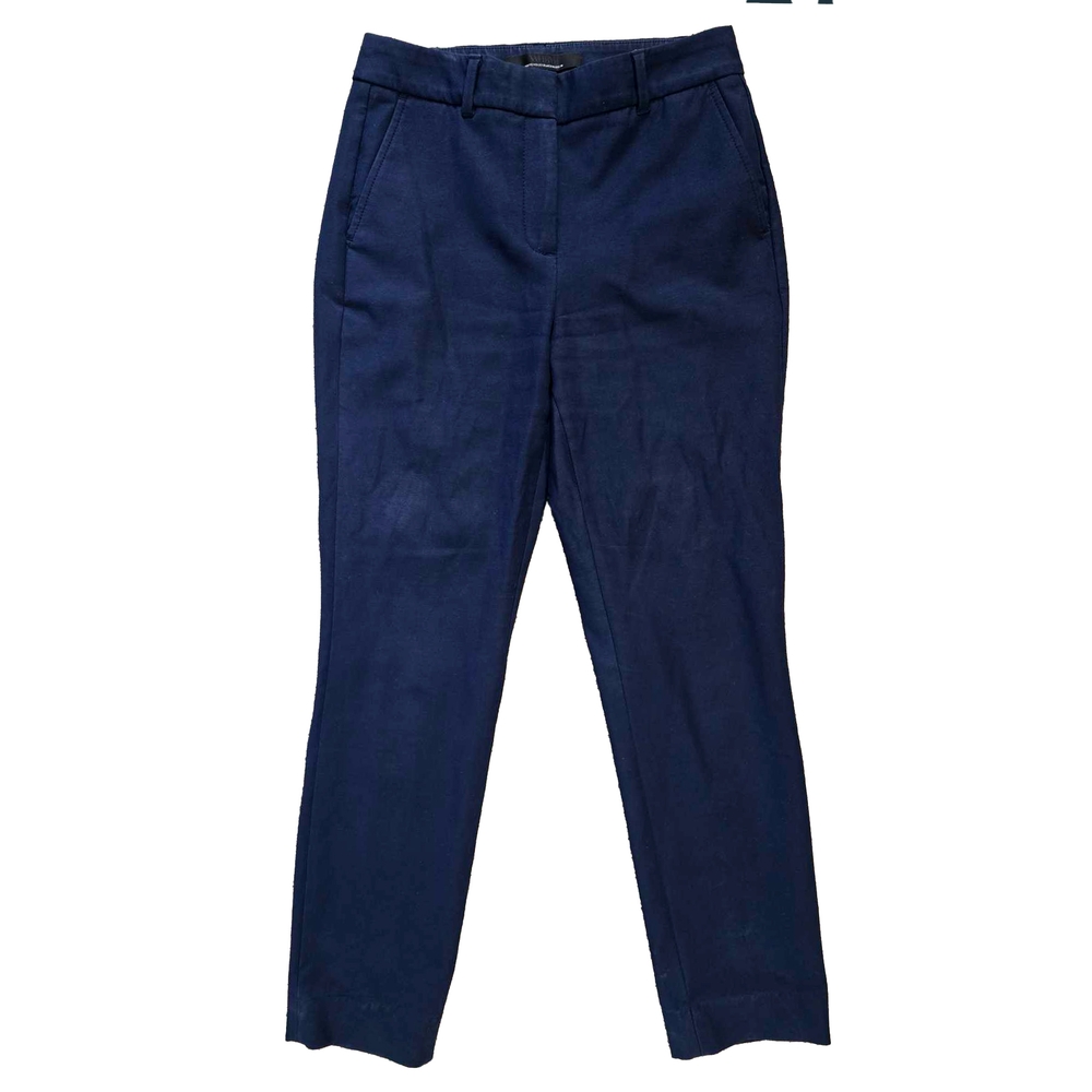 White House Black Market Blue Cropped Ankle Pants